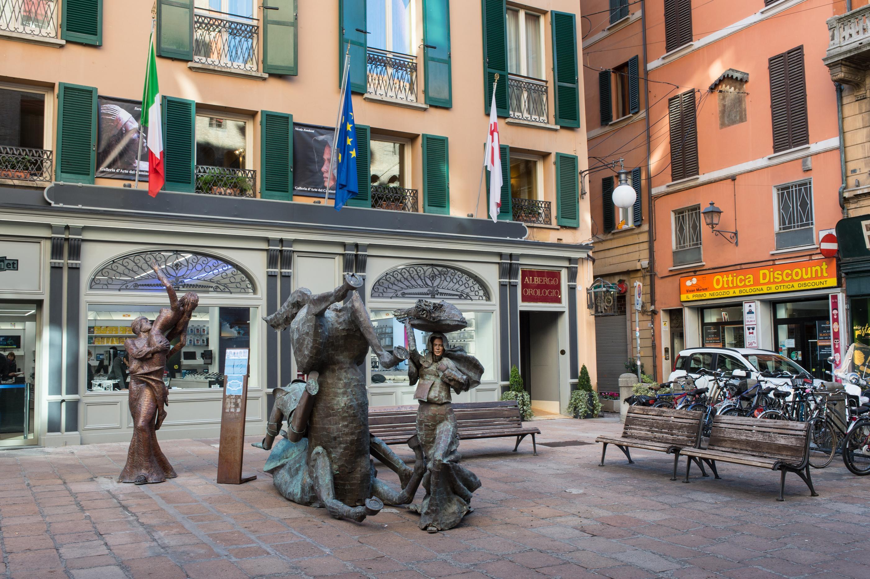 Art Hotel Orologio Bologna Buitenkant foto
